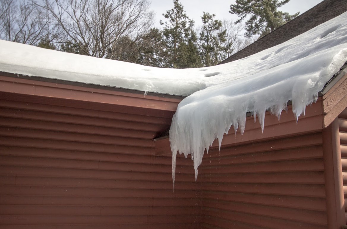 ice dam prevention in Kansas Winters