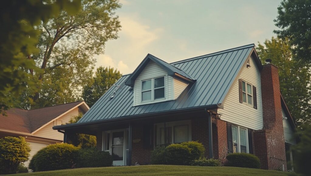 metal roof in Wichita