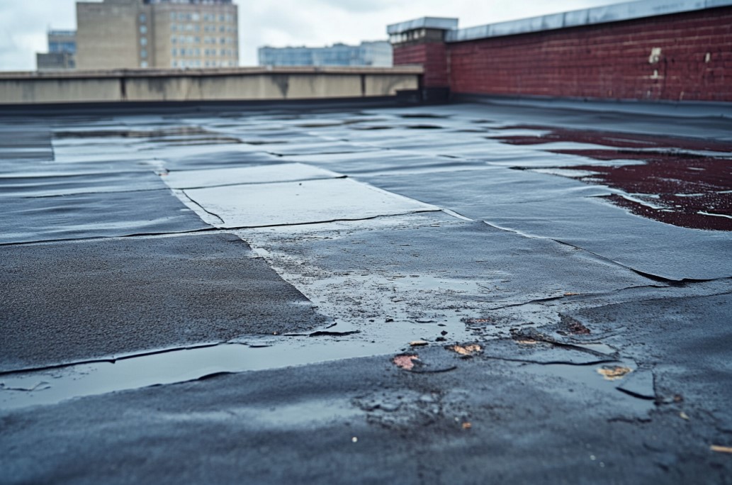winter commercial roof issues in Wichita